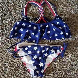 2-piece Stars & Stripes swimsuit